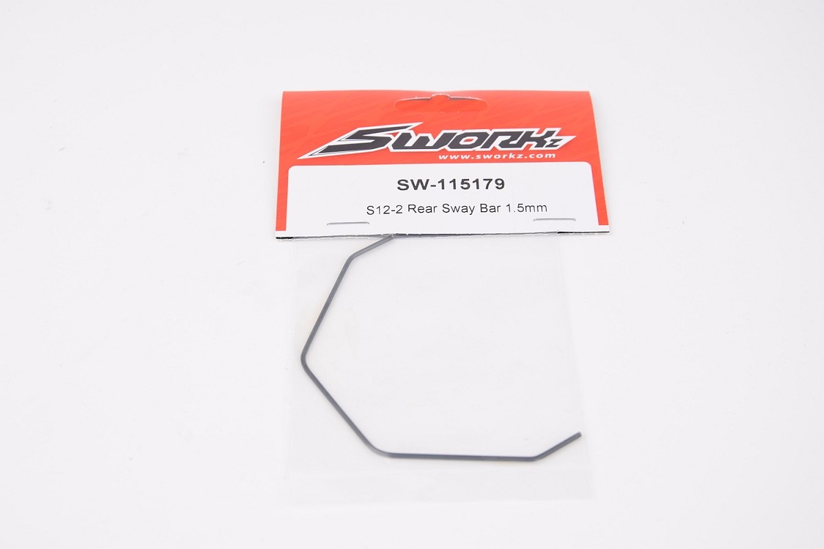 SWORKz zadní ocelový stabilizátor 1,5mm, 1 ks.