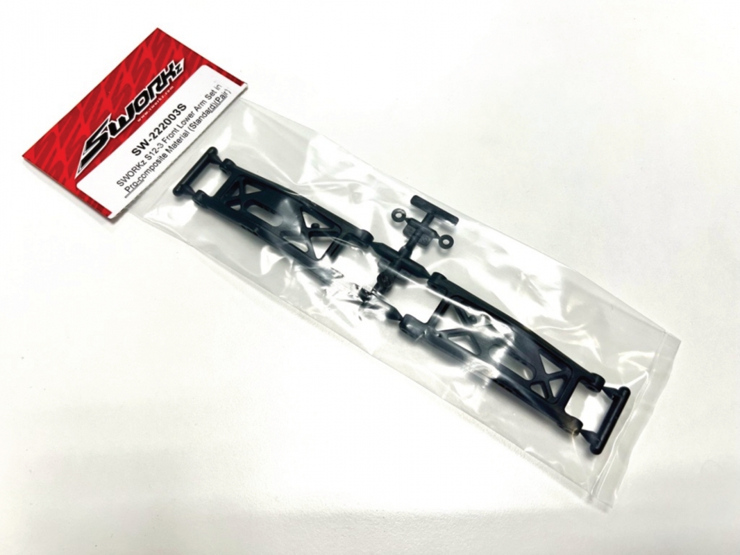 S12-3 Přední spodní ramena zavěšení Pro-composite (Standard) (2 ks)