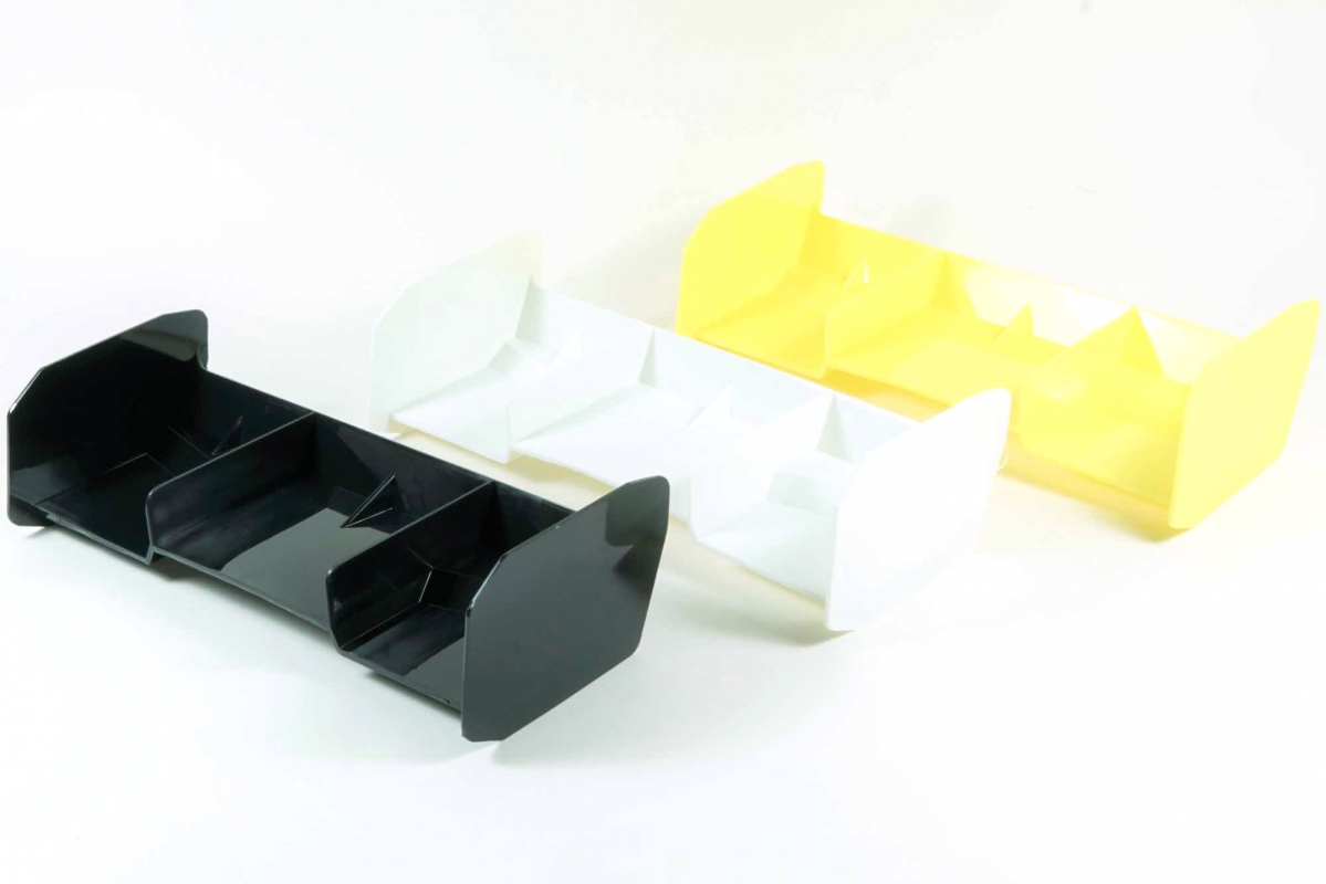 SWORKz 1/8 Off Road PRO Race zadní křídlo, černé, 1 ks.