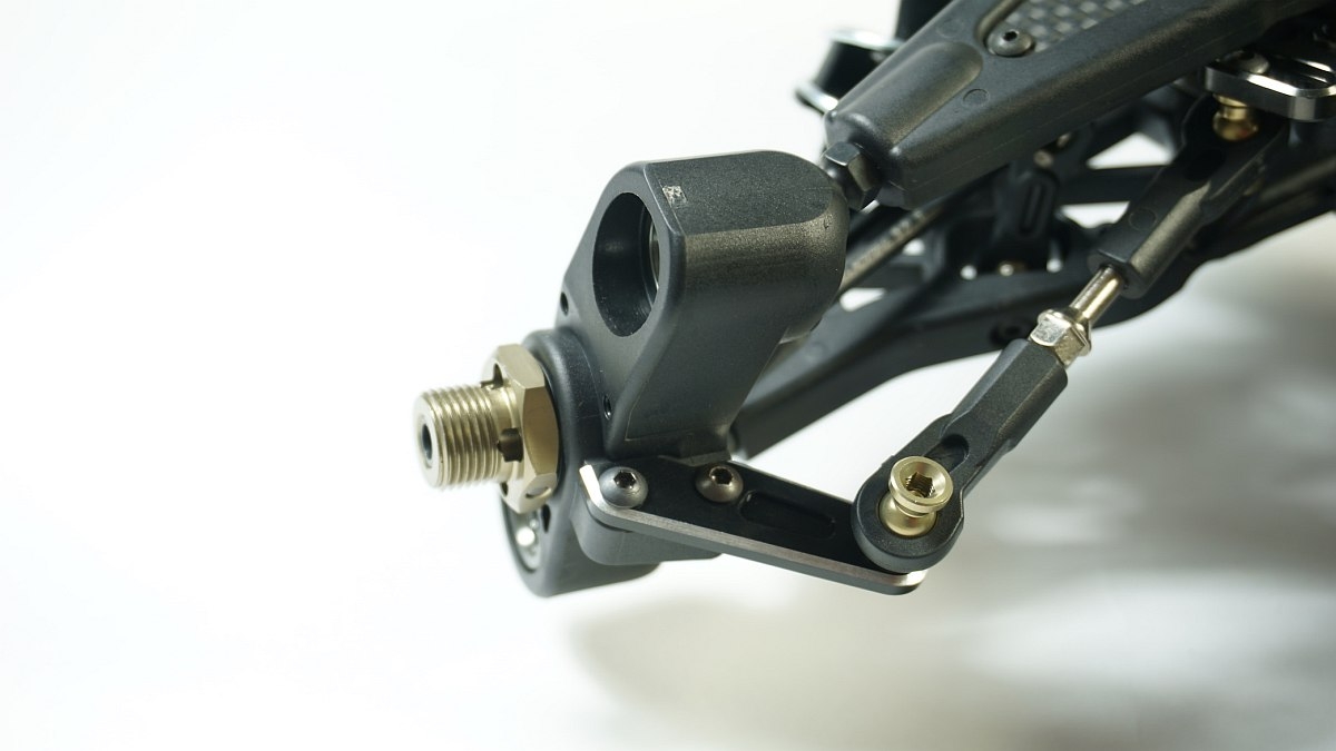 SWORKz přední plastové náboje řízení, P/L, V2, 1+1 ks.