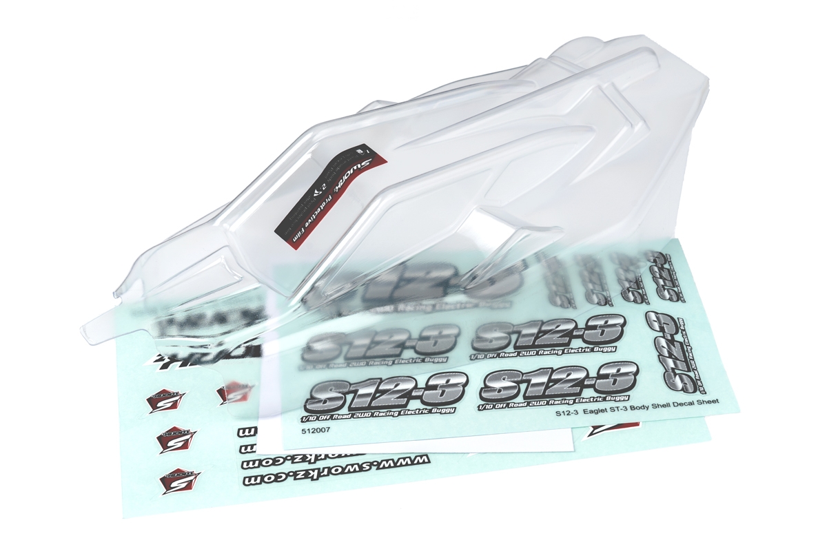 S12-3 Eaglet ST-3 čirá karoserie (předříznutá)
