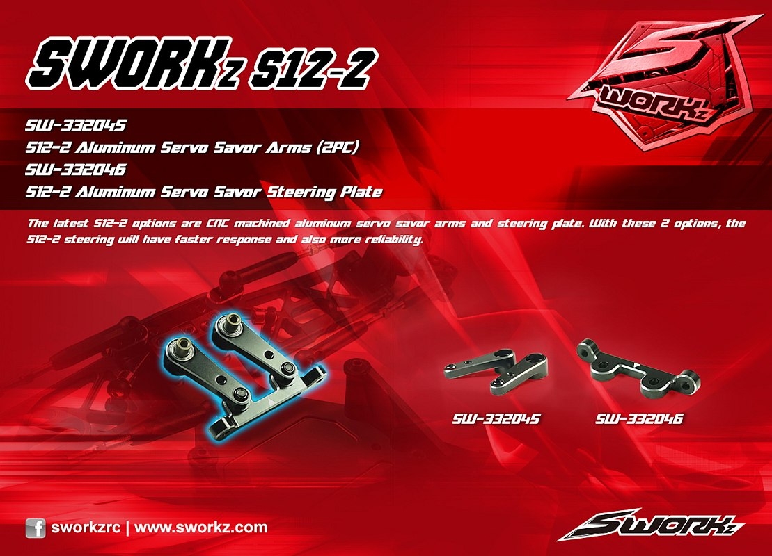 SWORKz černá hliníková spojovací tyč řízení, 1 ks.