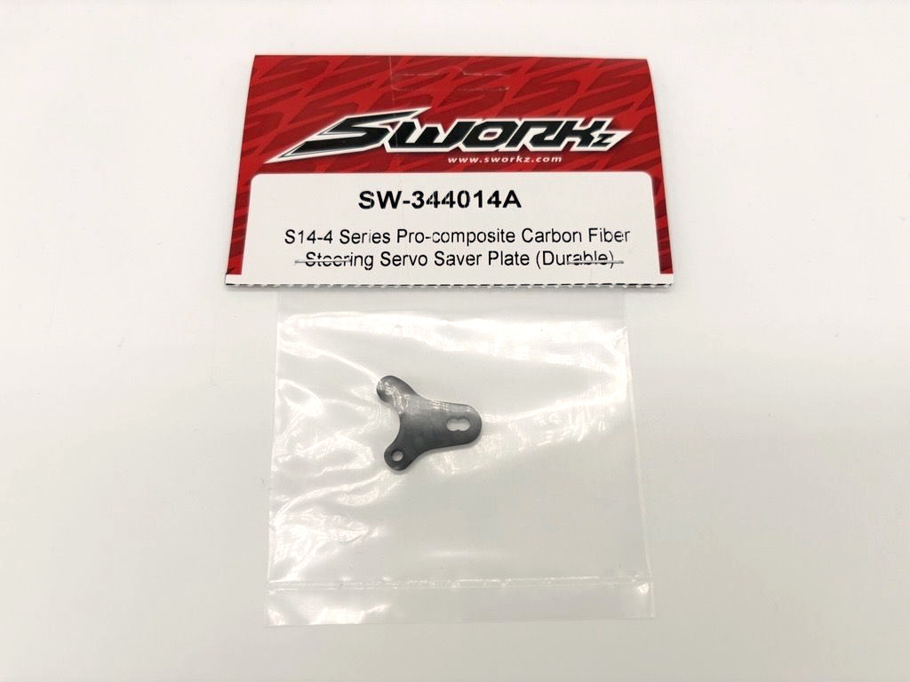 SWORKz uhlíková páka servosaveru, 1 ks.