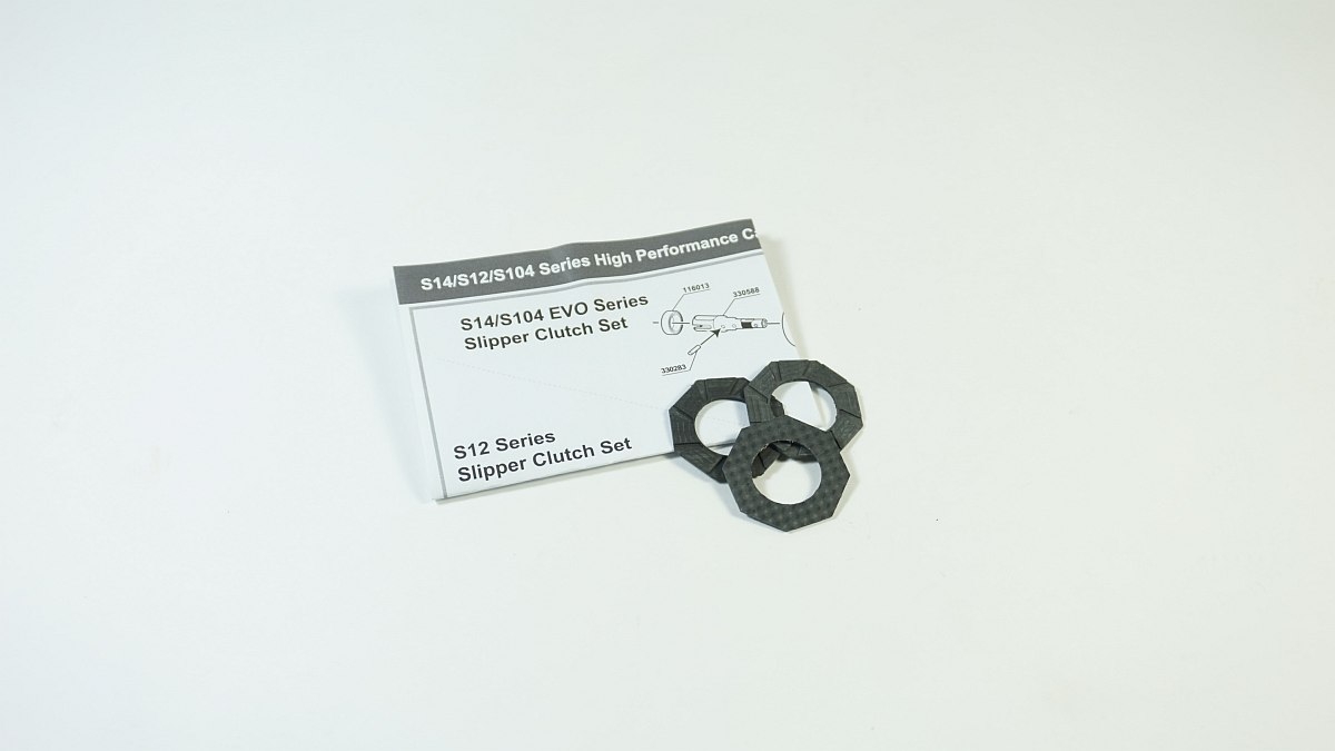 SWORKz obložení spojky High Performance, uhlíkové, 3 ks.