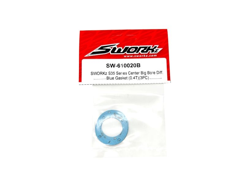 SWORKz těsnění středového diferenciálu, 0,4mm, 3 ks.