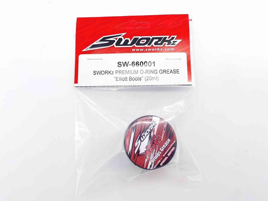SWORKz Premium O-kroužky mast "Elliott Boots" 20ml, 1 ks.