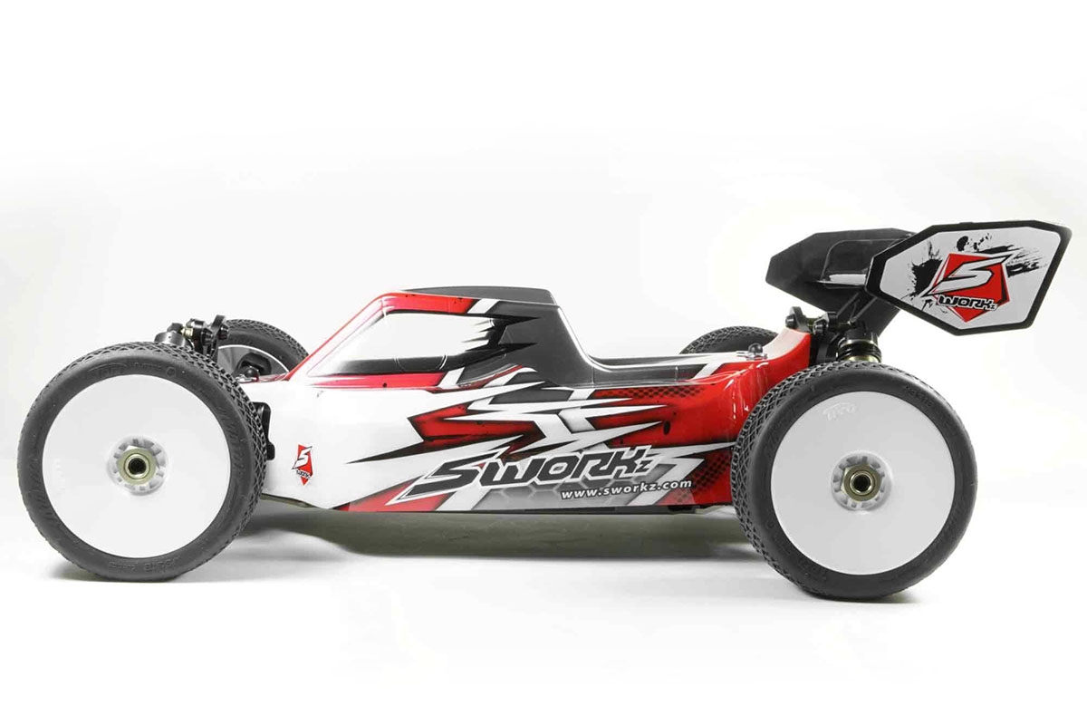 SWORKz S35-4E EVO 1/8 PRO 4WD Off-Road Racing Buggy stavebnice