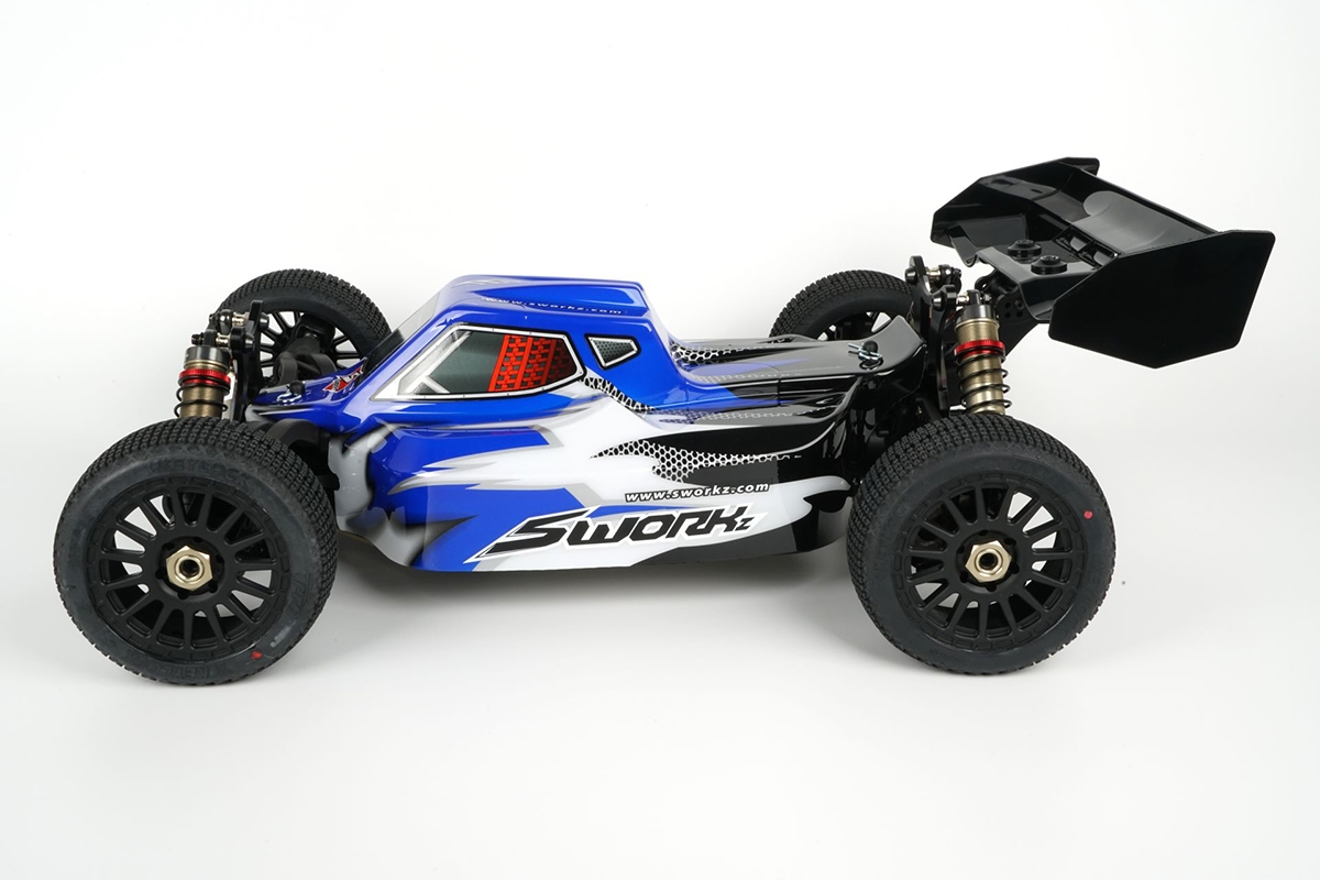 SWORKz Apollo II eEVO 1/8 Brushless Power Buggy Pro RTR s lakovanou karoserií