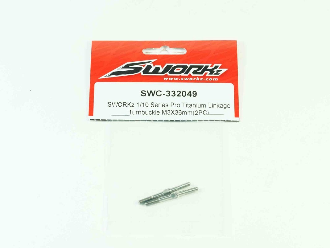SWORKz PRO TITAN spojovačky M3x36mm, 2 ks.