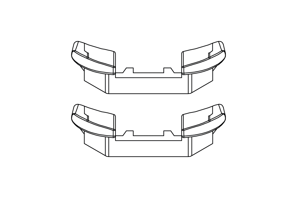 Turbo Racing přední světla C72 2ks