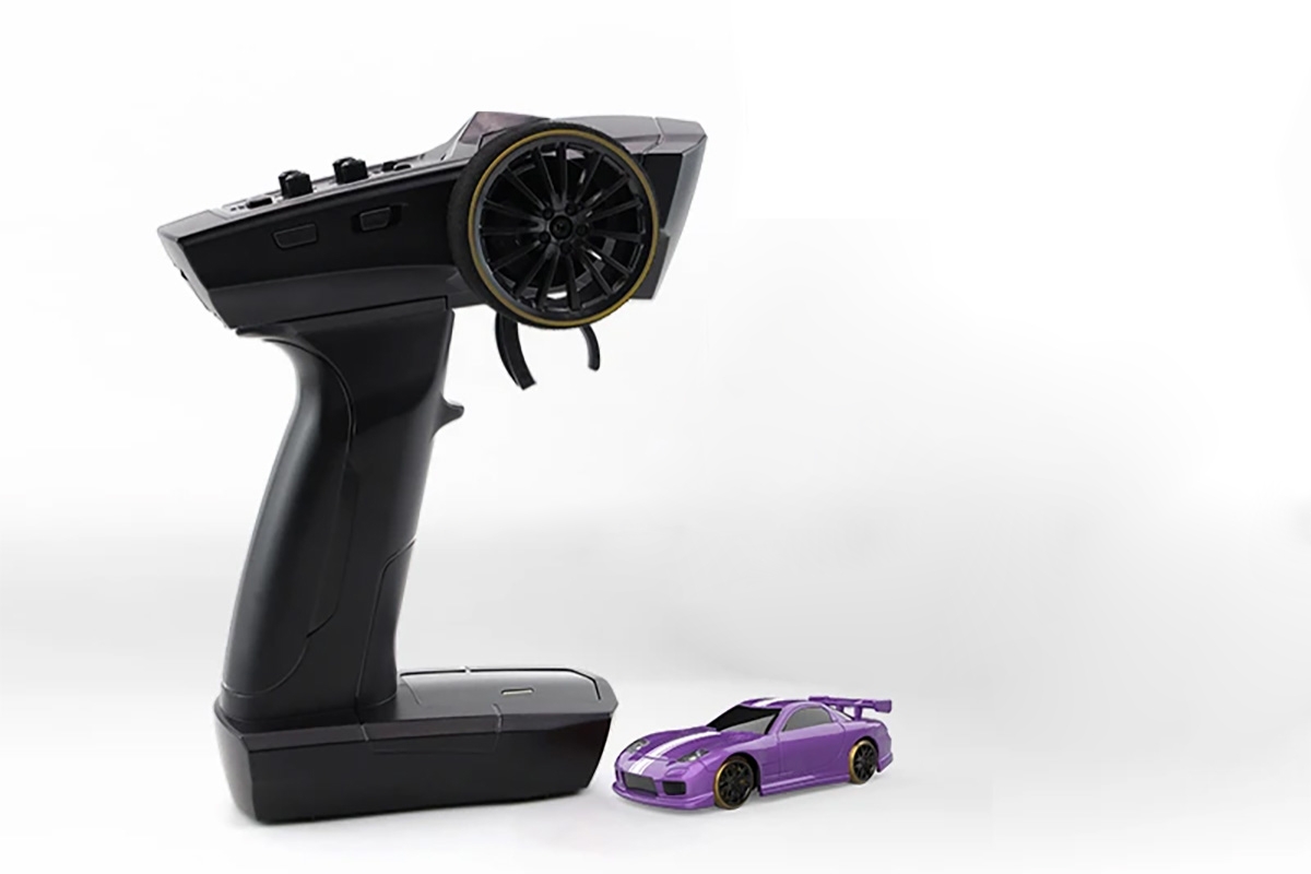 1/76 C61 DRIFT RC Car RTR (fialová s pruhem)