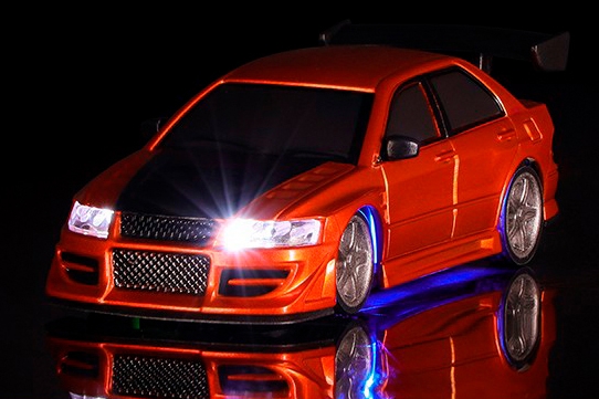 1/76 C76 RC Sports Car RTR (červená)