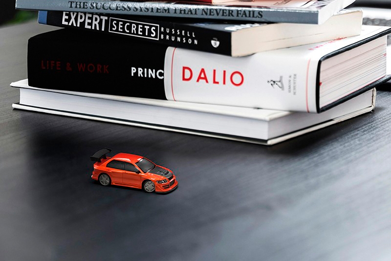 1/76 C76 RC Sports Car RTR (červená)