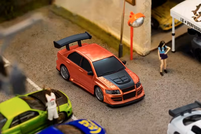 1/76 C76 RC Sports Car RTR (červená)