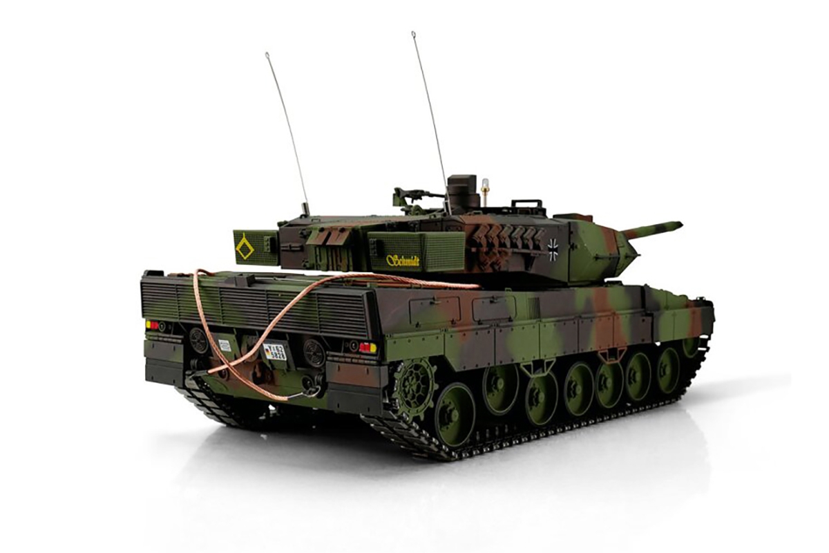 TORRO tank 1/16 RC Leopard 2A6 NATO IR - kouř
