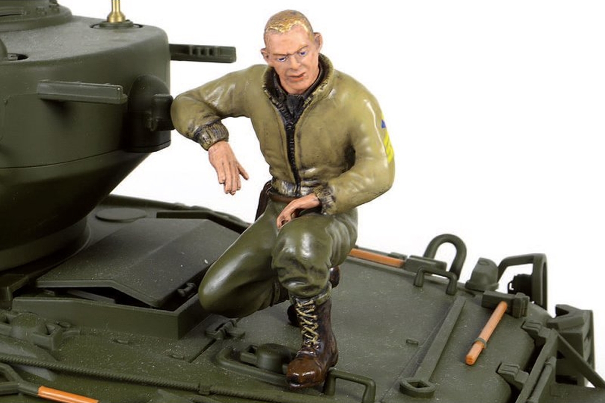 ELITE 1/16 klečící figurka seržanta B.Greena z 2 sv. války, ručně malovaná