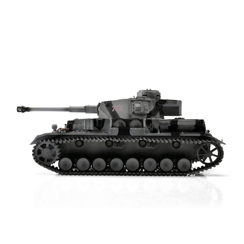 TORRO tank PRO 1/16 RC PzKpfw IV provedení G zimní kamufláž - infra R