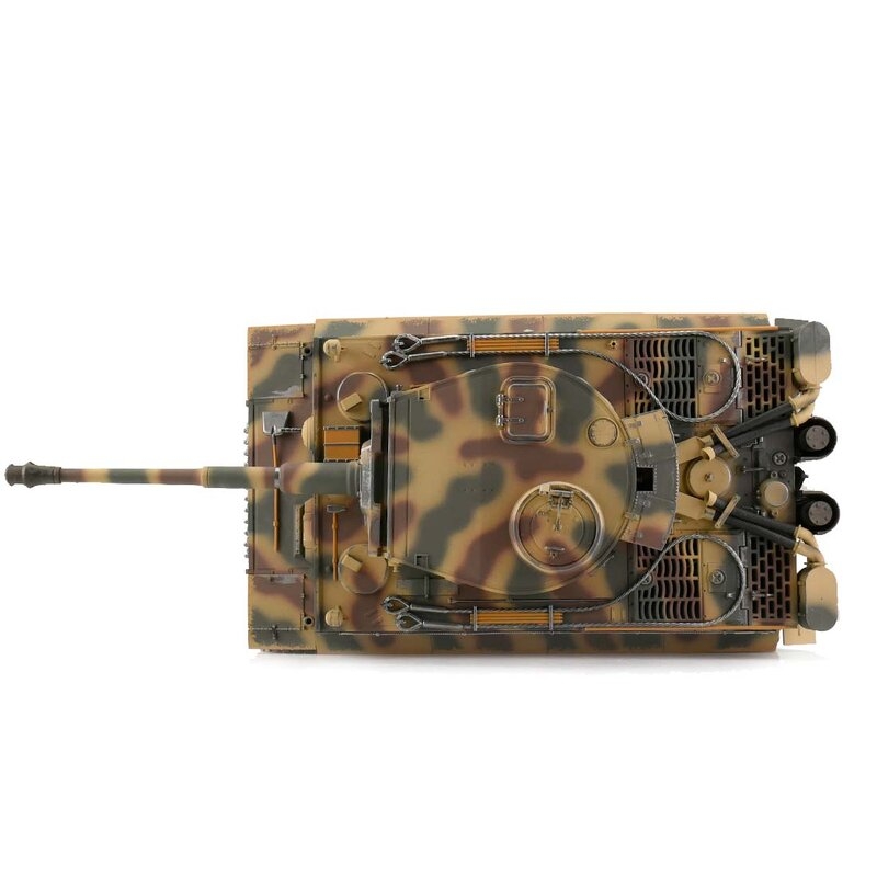 TORRO tank 1/16 RC Tiger I dřívejší verze vícebarevná kamufláž - IR