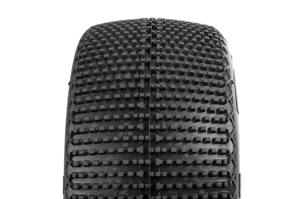 TPRO 1/8 Truggy MAGIC SQUARE - SPORT Soft R3 - nalepené, bílé disky, 2 ks.