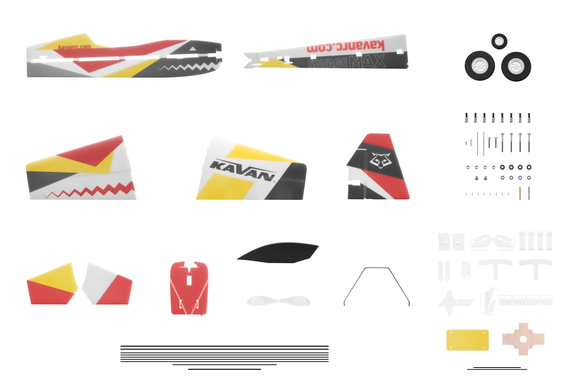 KAVAN Savage MAX - červená - Poškozený