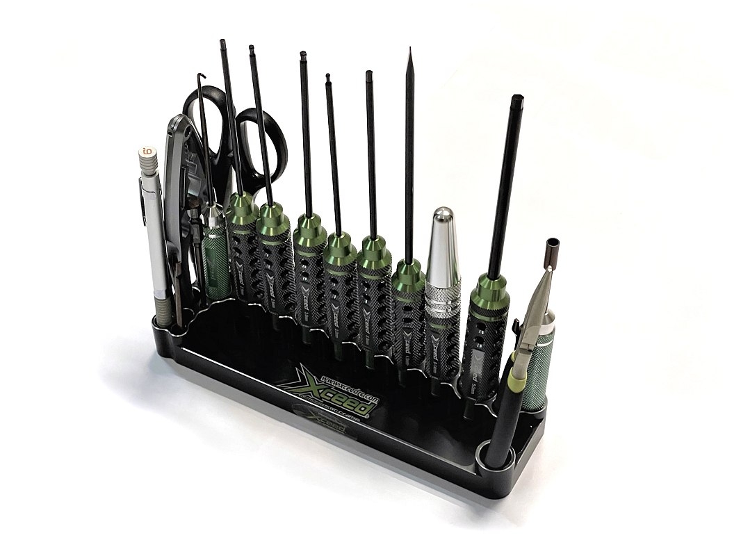 XCEED hliníkový stojánek na nářadí střední