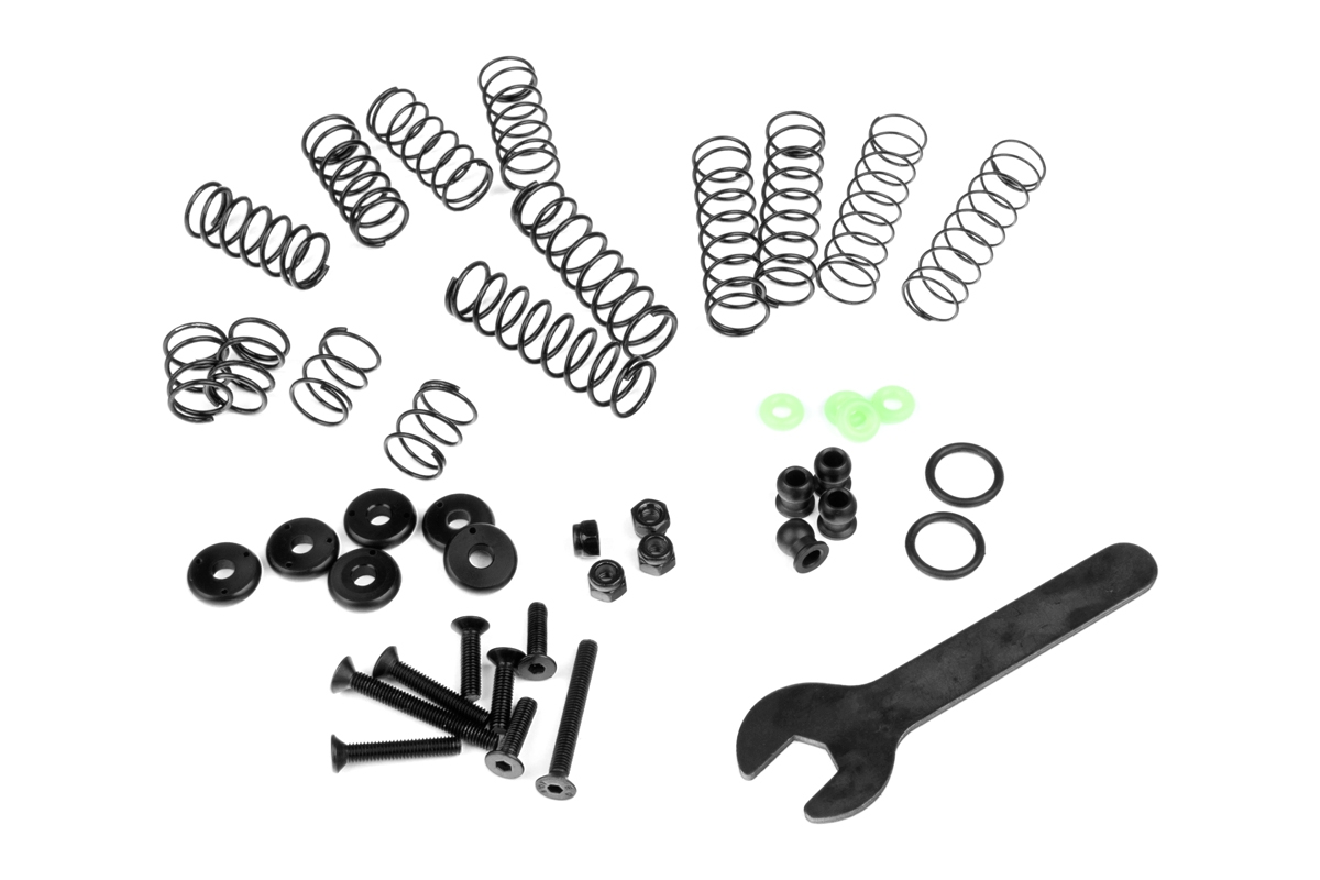 Hliníkové olejové tlumiče Desert Lizard, černé 120mm ( 2 ks )