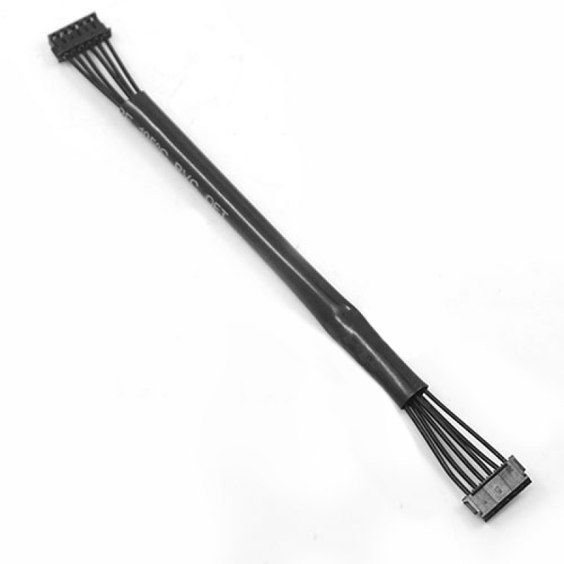 YR Senzorový kabel černý 100mm,