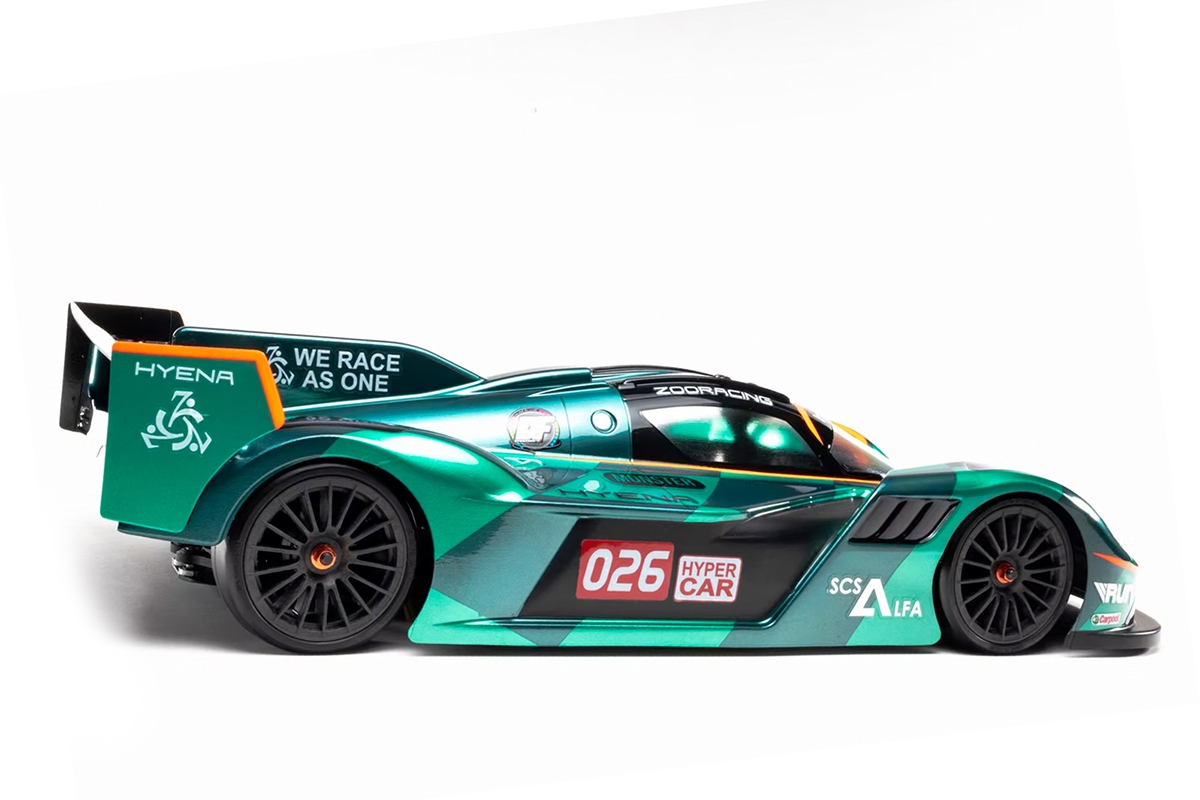 Karoserie čirá Hyena 190mm Hyper Car - 0,7mm