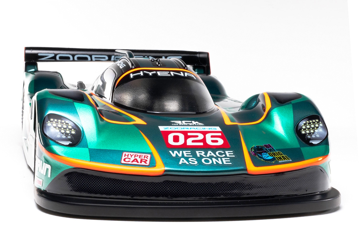 Karoserie čirá Hyena 190mm Hyper Car - 0,7mm